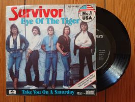 SURVIVOR - Eye Of The Tiger (Single, 1982)
